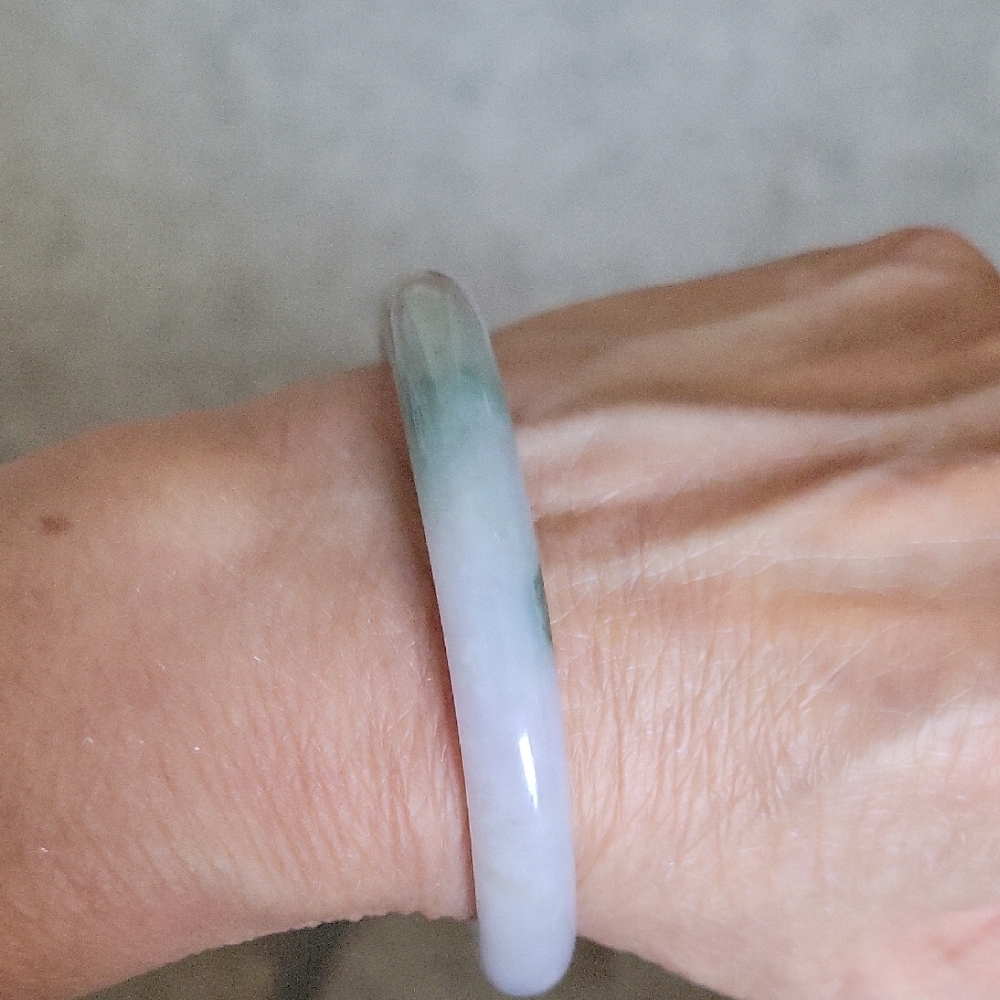Jade Green Bracelet Classic Bangle